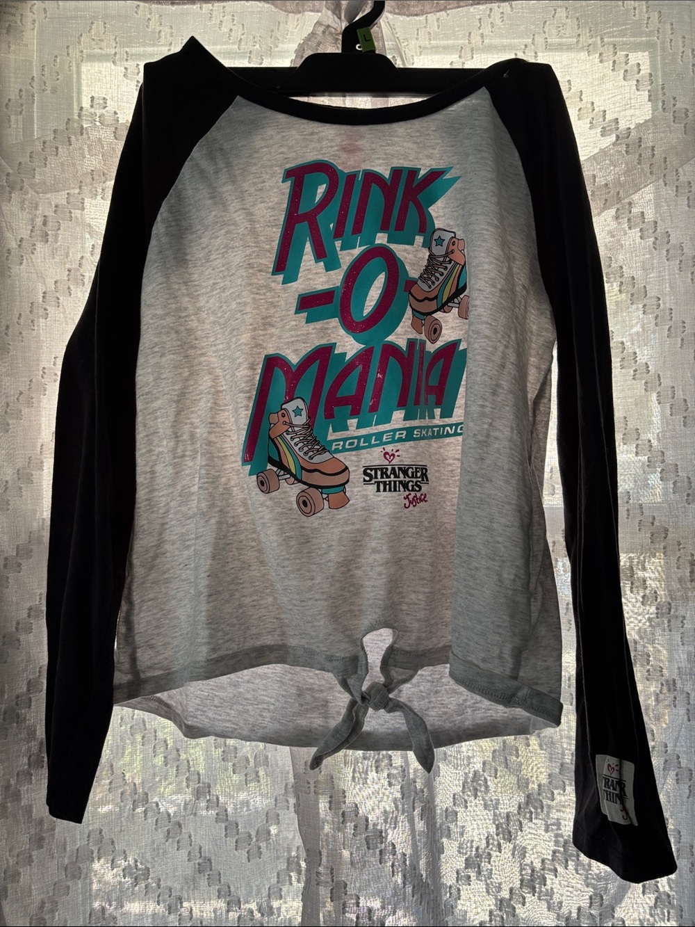 Stranger ThingsXJustice long sleeve shirt